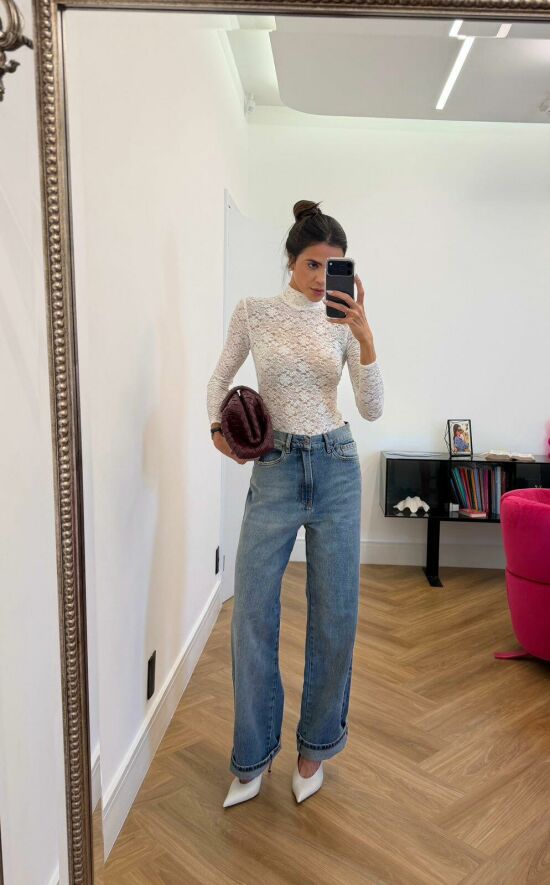 Imagem de Body Leda Off White Cloude